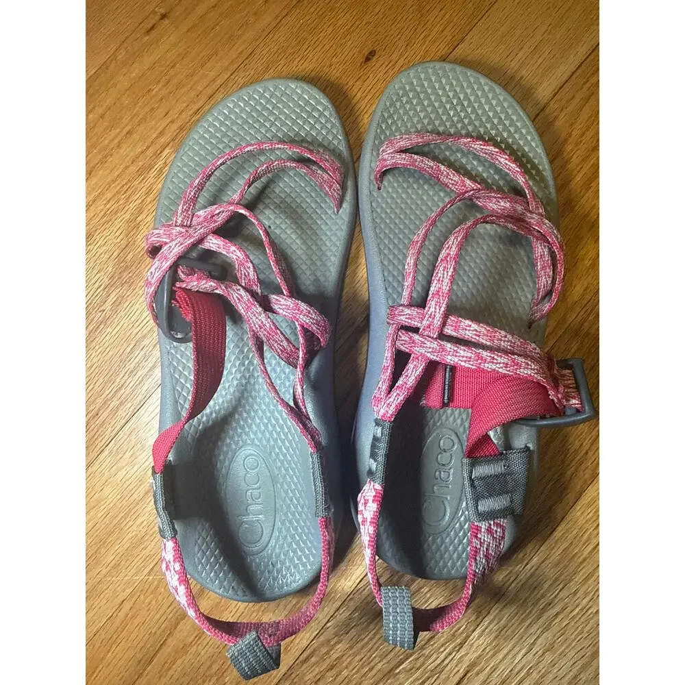 Chaco ZX1 Ecotread Rend Pink Sport Sandals J180014 Girls 5